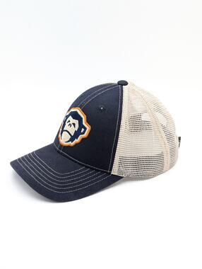 Howler Brothers El Mono Standard Hat OS Snapback Trucker Cap Monkey Navy Khaki